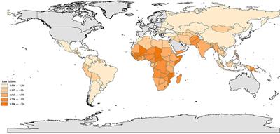 The Causes of Death and Their Influence in Life Expectancy of Children Aged 5–14 Years in Low- and Middle-Income Countries From 1990 to 2019